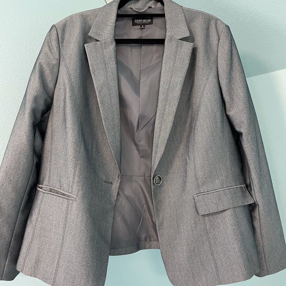 John Meyer gray blazer